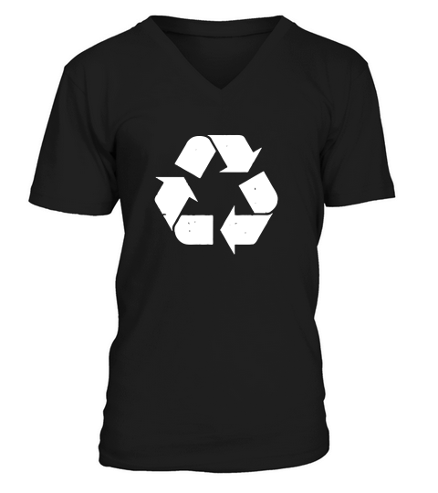 Recycle Recycling Logo Mens Recycle Womens Recycle Hoodie Unisex V-Neck T-shirt