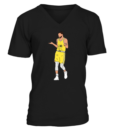 Steph Curry Shrug V-Neck T-shirt