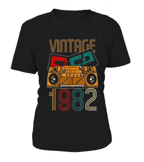 39th Birthday Gifts - Years Old Vintage 1982 Women's T-Shirt
