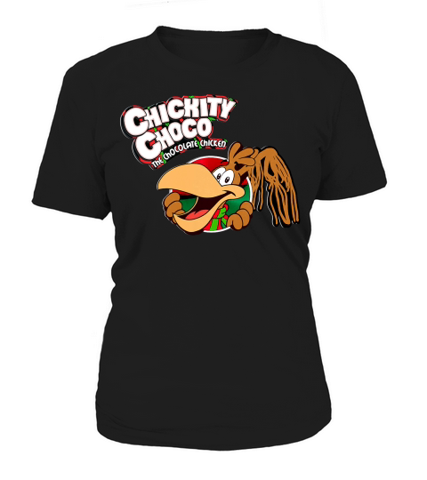 Chickity Choco The Chocolate Chicken Hip-hop Graphic T-shirt Women's T-Shirt