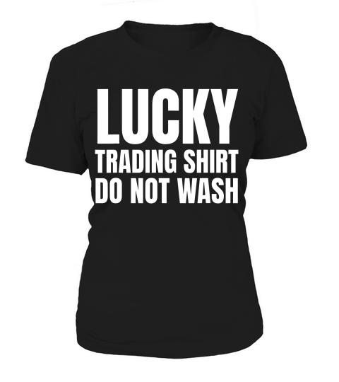 Lucking Trading Investor Stock Market Traders Gift T-shirt Women's T-Shirt