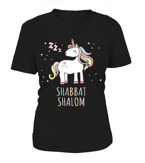 Shabbat Shalom Jewish Unicorn T-shirt Women's T-Shirt