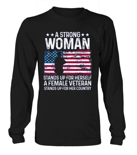 female military woman veteran army airforce special force Long sleeved Unisex