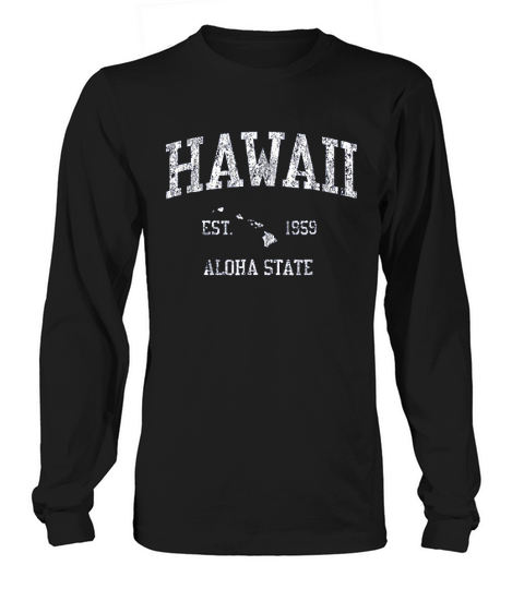 Hawaii Vintage Sports Long sleeved Unisex