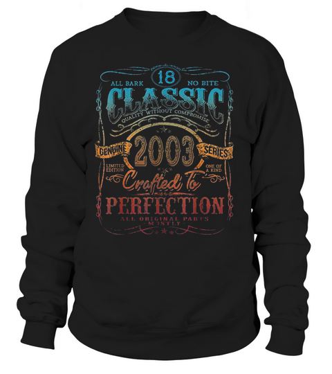 Vintage 2003 Sweatshirt Unisex