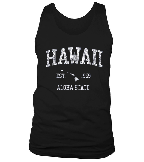 Hawaii Vintage Sports Tank Top Unisex