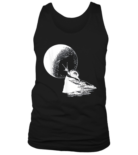 Howling Moon Snail Tank Top Unisex