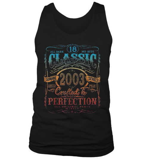Vintage 2003 Tank Top Unisex
