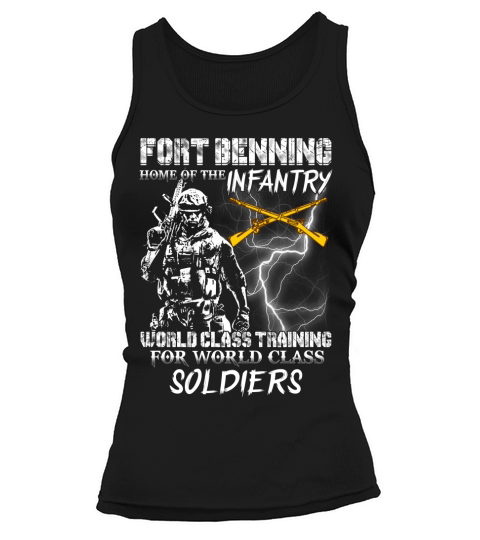 Fort Benning home of the infantry Tank top Woman