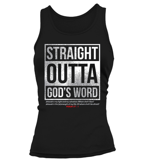 Straight Outta Gods World Tank top Woman