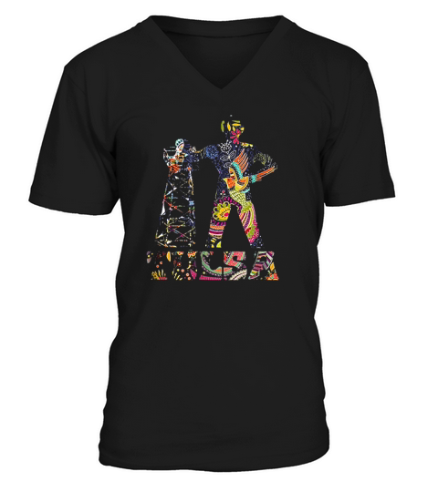 Tulsa Driller Psychedelic V-Neck T-shirt