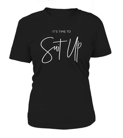 Black And White Suit Up Women's T-Shirt