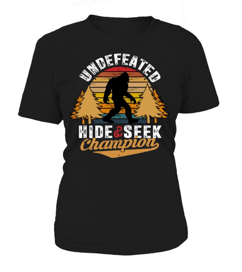 Undefeated Hide And Seek World Champion Women's T-Shirt