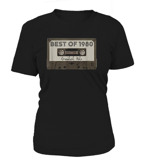 Vintage Best Of 1980 Retro 41st Birthday Gift Women's T-Shirt