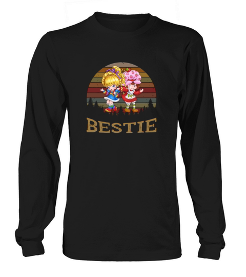 Bestie Strawberry Shortcake Vintage Long sleeved Unisex