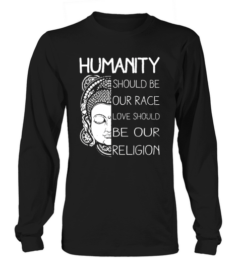 Humanity should be our race love should be our religion - Coffee Mug (colored) Long sleeved Unisex
