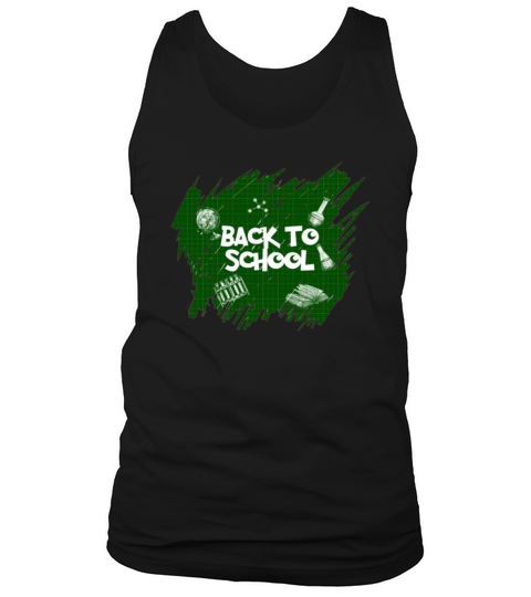 back to school (32) Tank Top Unisex