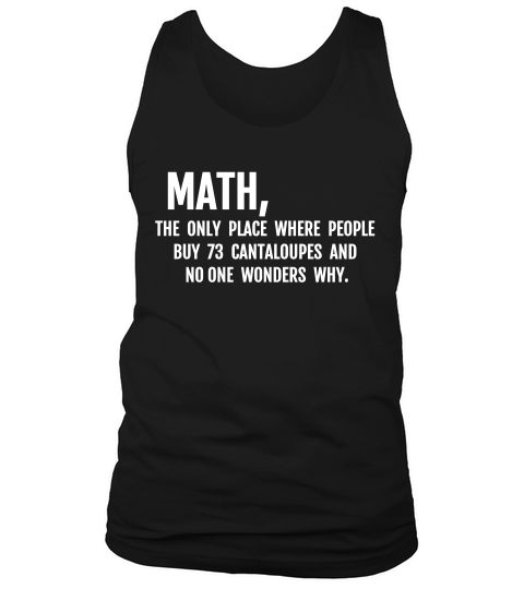 Math Sucks Hate Mathematics Humor Joke Student Gift T-shirt Tank Top Unisex