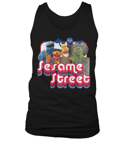Sesame Street Groovy Group I94s T-shirt Tank Top Unisex