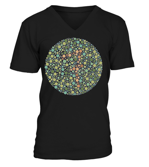 Color Blind Test 7 V-Neck T-shirt
