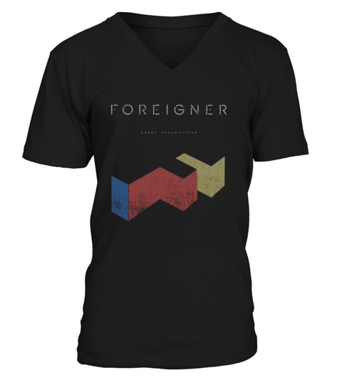 Foreigner Vintage Agent Provocateur V-Neck T-shirt