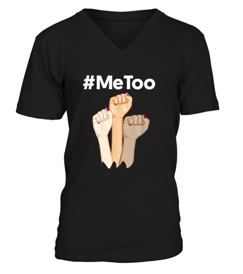 Me Too  Assault Harassment V-Neck T-shirt
