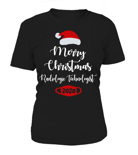 Merry Christmas Radiologic Technologist 2020 Social Distancing Women's T-Shirt