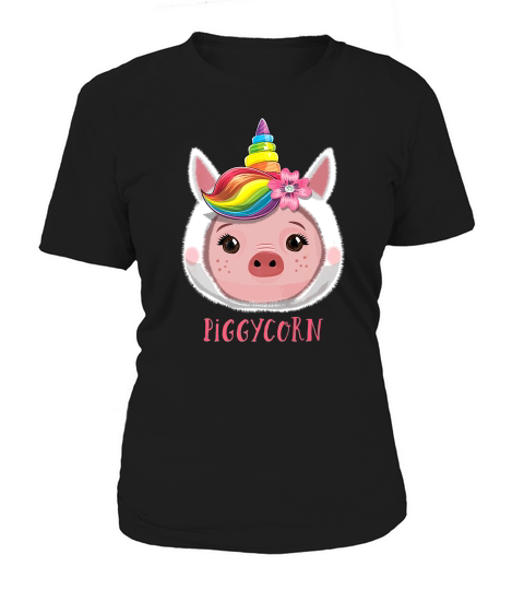 Piggycorn Pig Unicorn Girls Pig Gifts For Pig Lovers Women's T-Shirt