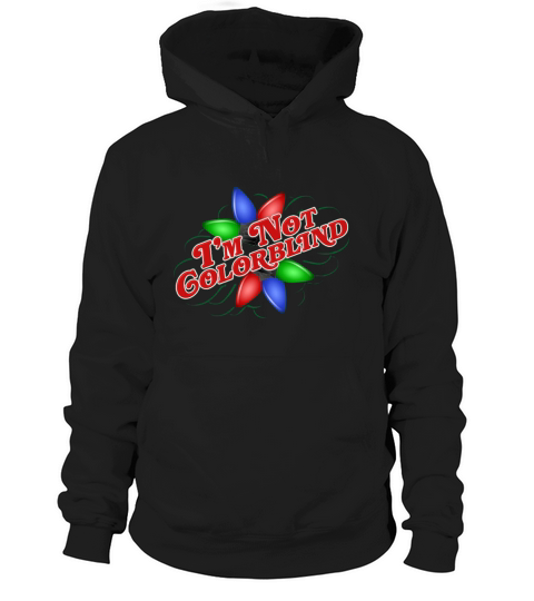 Colorblind Christmas Hoodie Unisex