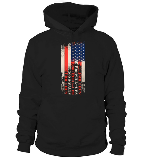 Memorial Day Murph Workout Hoodie Unisex