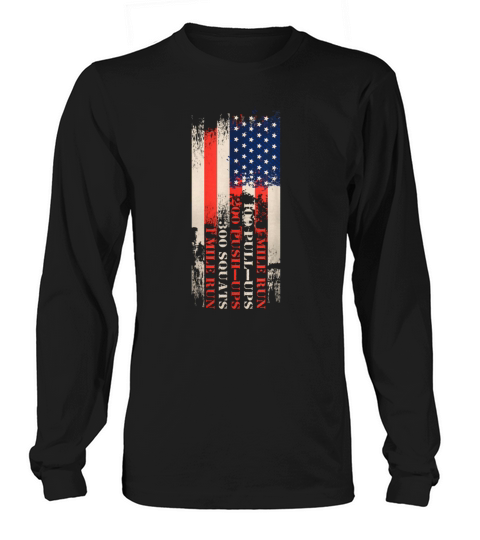 Memorial Day Murph Workout Long sleeved Unisex