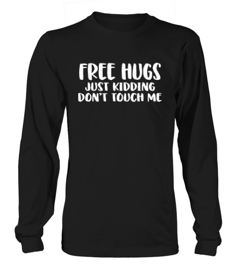 Simple Free Hugs Long sleeved Unisex