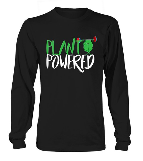 Vegan Workout Gift Design For Plant Powered Athletes Gym Long sleeved Unisex