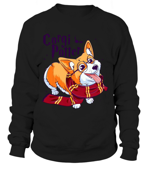 Corgi Potter Cute Harry Pawter Corgi Dogs For Women T-shirt Sweatshirt Unisex