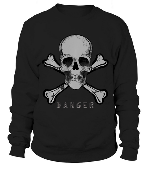 Funny Halloween For Men Or Women, Danger Vintage T-shirt Sweatshirt Unisex
