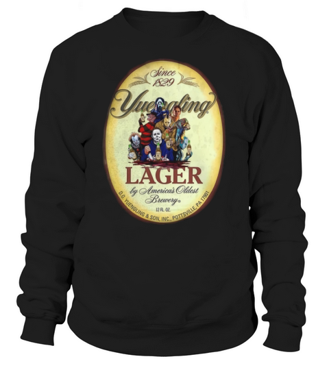 Horror characters Yuengling Lager by America’s Oldest Brewery shirt Sweatshirt Unisex