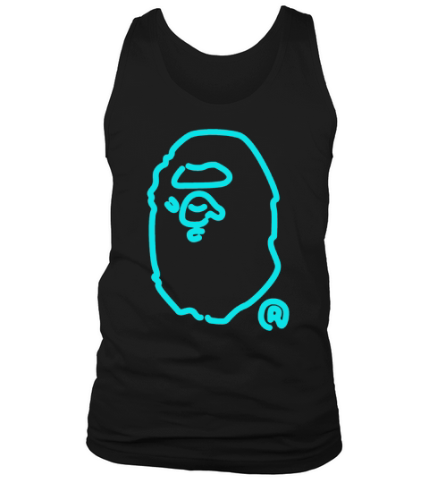 BAPE NEON BLEU Tank Top Unisex