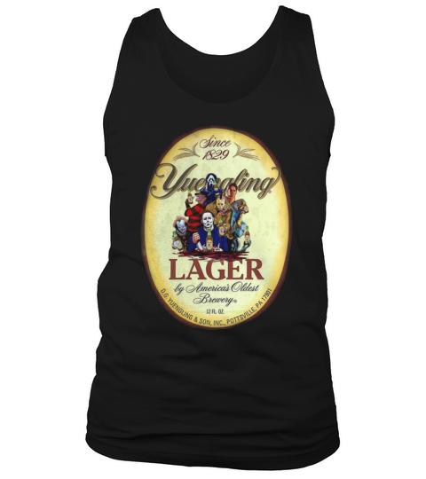 Horror characters Yuengling Lager by America’s Oldest Brewery shirt Tank Top Unisex