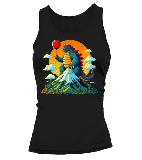 Kaiju Birthday Party Tank top Woman