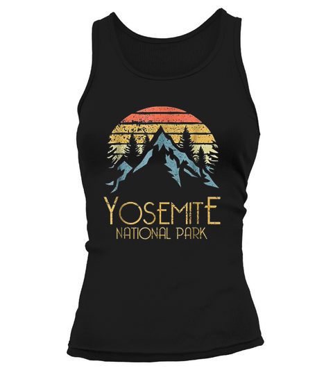 Vintage Yosemite National Park Tank top Woman