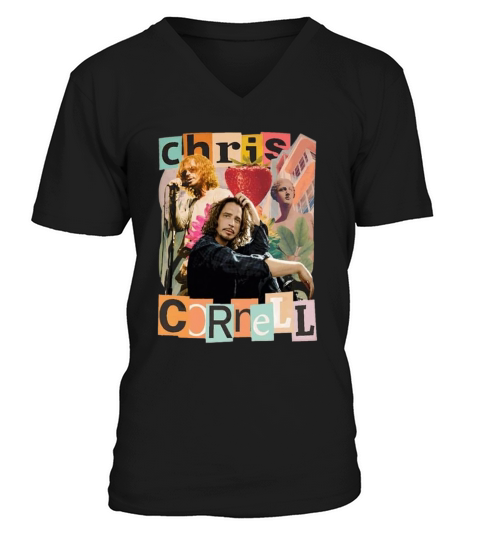 Chris Cornell music V-Neck T-shirt