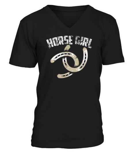 Cool Horse Girl Gift Rider For Women Who Loves Pony V-Neck T-shirt