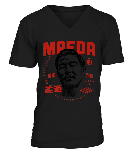 Maeda Kano Jiu Jitsu Legends Collection T-shirt V-Neck T-shirt