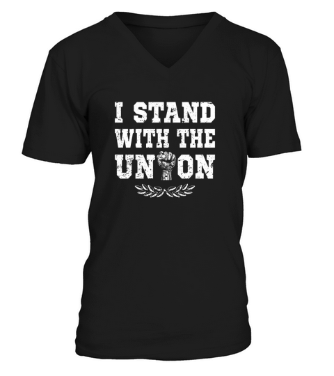 Union Worker IronWorkers V-Neck T-shirt