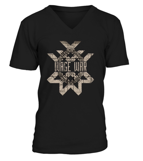 Wage War Vintage Art V-Neck T-shirt