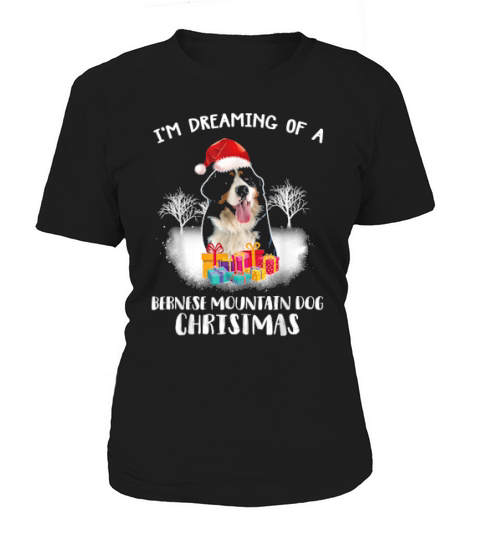 Christmas Idea For Bernese Dog Women's T-Shirt