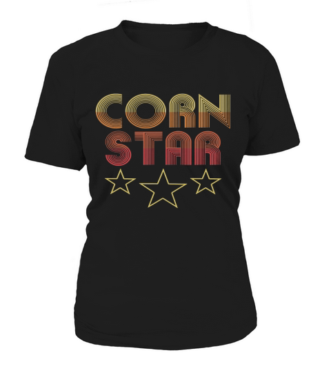Corn Star - Retro Cornhole Team Funny Women's T-Shirt