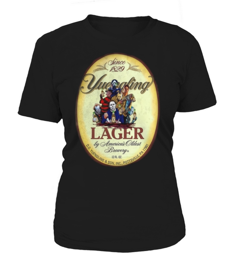 Horror characters Yuengling Lager by America’s Oldest Brewery shirt Women's T-Shirt