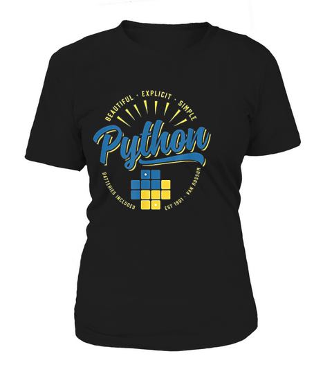 Vintage Python Programming Language Women's T-Shirt