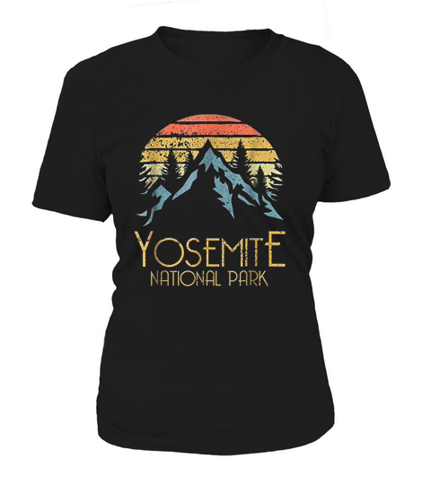Vintage Yosemite National Park Women's T-Shirt